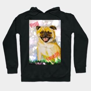 Pug Love Hoodie